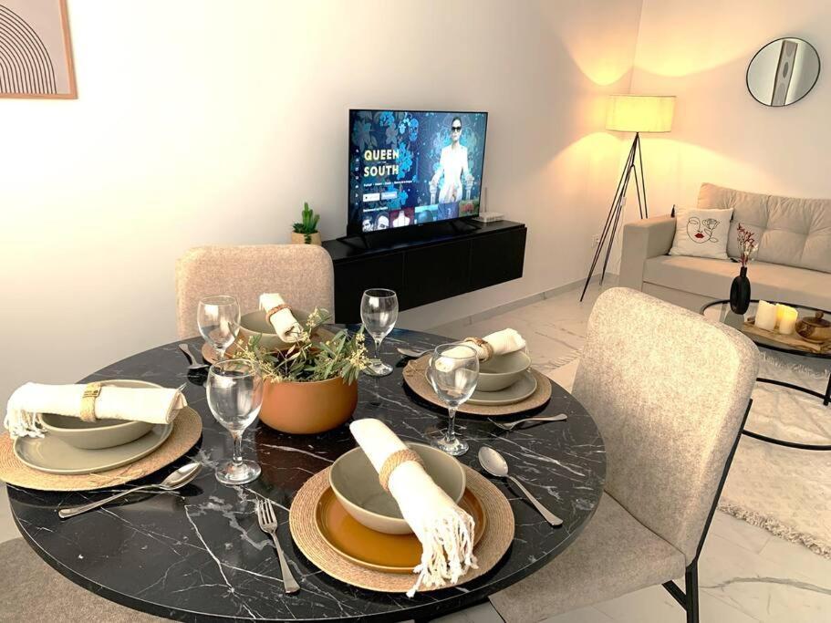 Appartement Luxueux Aux Jardins De Carthage Sidi Daoud Exteriér fotografie